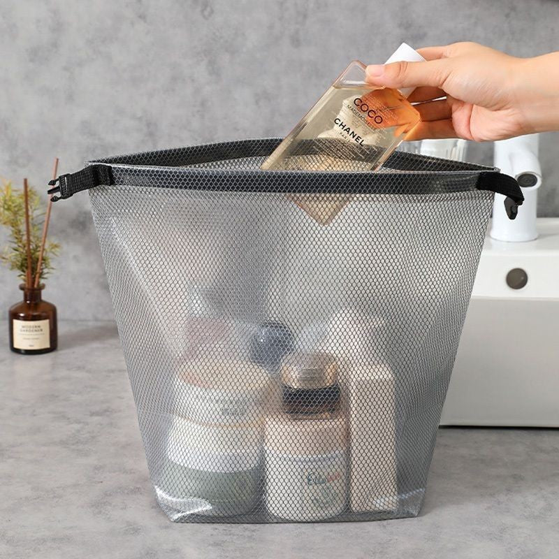 【𝗔𝗦𝗛】Waterproof Storage Bag Fitness Clothing Swimming Bathroom Large-Capacity Drawstring Pocket Men Women Outdoor Travel