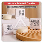 【𝗔𝗦𝗛】(3 pcs/set) 13g🍀 Mini Scented Candle 12 Different Aroma Deodorization Room Natural Gift 香薰蜡烛香里藏诗