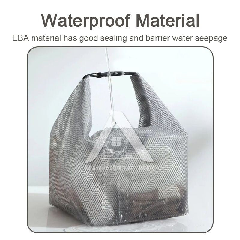 【𝗔𝗦𝗛】Waterproof Storage Bag Fitness Clothing Swimming Bathroom Large-Capacity Drawstring Pocket Men Women Outdoor Travel
