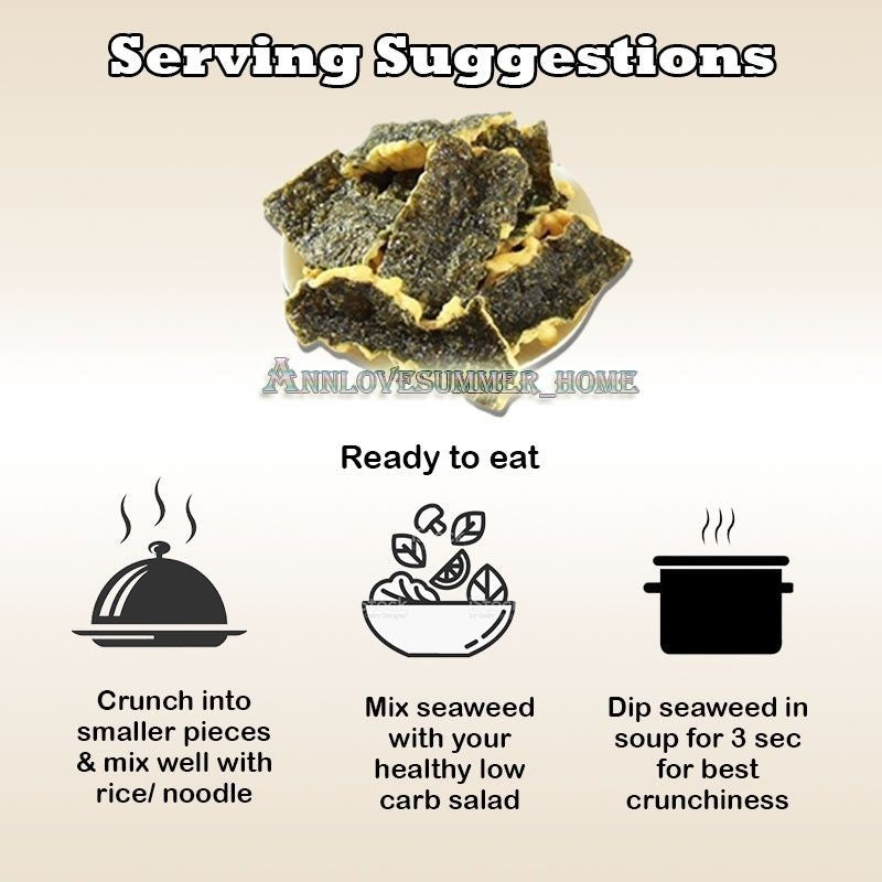 【𝗔𝗦𝗛】 50g/45g Snackiss Seavit