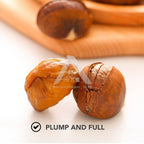 【𝗔𝗦𝗛】NEW🔥(100G) Niu Kee Organic Roasted Ringent Chestnut Peeled Chestnut Organik Biji Berangan Bakar HALAL有机开口甘栗仁