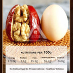 【𝗔𝗦𝗛】【特大 XL -500g】One pcs per pack❗️ 特级红枣夾核桃仁/ 红枣夹核桃/ 核桃枣 Red Dates With Walnut (XL)/ Walnut Stuffed Red Dates