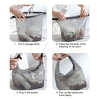 【𝗔𝗦𝗛】Waterproof Storage Bag Fitness Clothing Swimming Bathroom Large-Capacity Drawstring Pocket Men Women Outdoor Travel