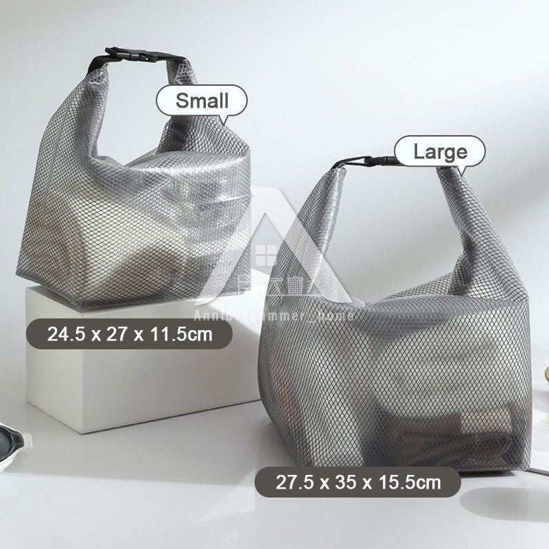 【𝗔𝗦𝗛】Waterproof Storage Bag Fitness Clothing Swimming Bathroom Large-Capacity Drawstring Pocket Men Women Outdoor Travel