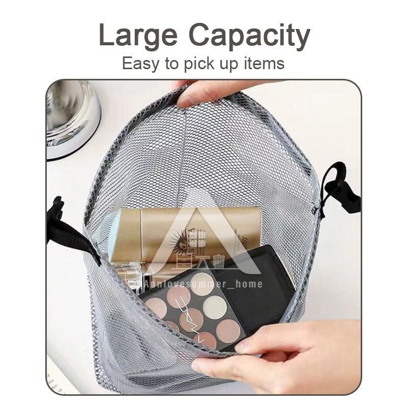 【𝗔𝗦𝗛】Waterproof Storage Bag Fitness Clothing Swimming Bathroom Large-Capacity Drawstring Pocket Men Women Outdoor Travel