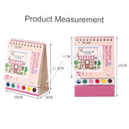 【𝗔𝗦𝗛】Creative Watercolor DIY Painting Book Portable水粉画自带颜料涂色绘本