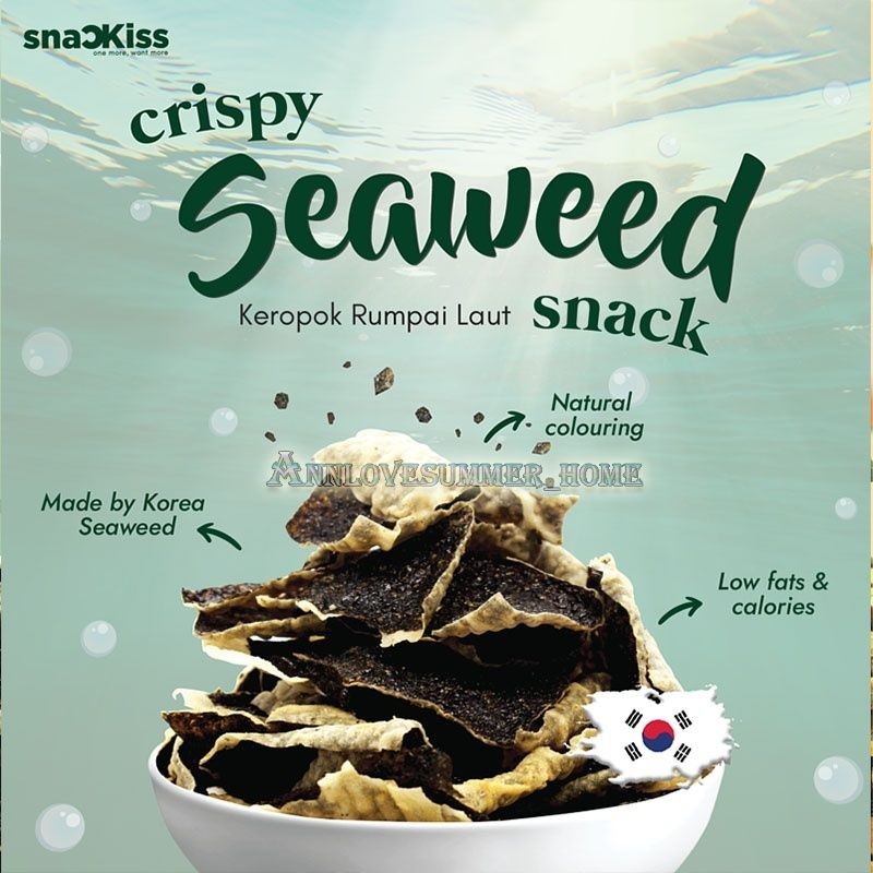 【𝗔𝗦𝗛】 50g/45g Snackiss Seavit