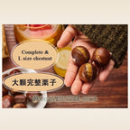 【𝗔𝗦𝗛】(Hot Selling🔥❗) Organic Roasted Ringent Chestnut/Peeled Chestnut HALAL 开口甘栗仁 Buah Berangan Bakar Snacks Food