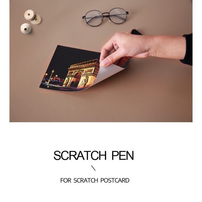 【𝗔𝗦𝗛】【4 in 1】A5 Scratch Card (Colorful)