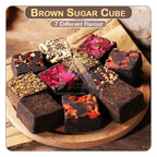 Brown Sugar Flower Cube 速溶姜母黑糖块独立包装