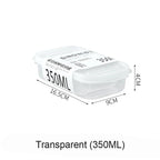 【𝗔𝗦𝗛】Muji Fridge Organiser Plastic Storage Box Food Fruit Container With Lid Bekas Peti Sejuk Simpan Sayuran 冰箱分类收纳盒