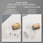 【𝗔𝗦𝗛】Blank paper sketch watercolor marker painting art dedicated student drawing book | Buku lukisan 素描速写绘画美术专用学生图画本带撕裂线