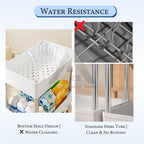 【𝗔𝗦𝗛】Hard PP Plastic 3/4 Tier Multifunction Storage Trolley