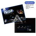 【𝗔𝗦𝗛】【BUY 2 FREE PEN】A3 Art Scratch Card (Astronaut Series)