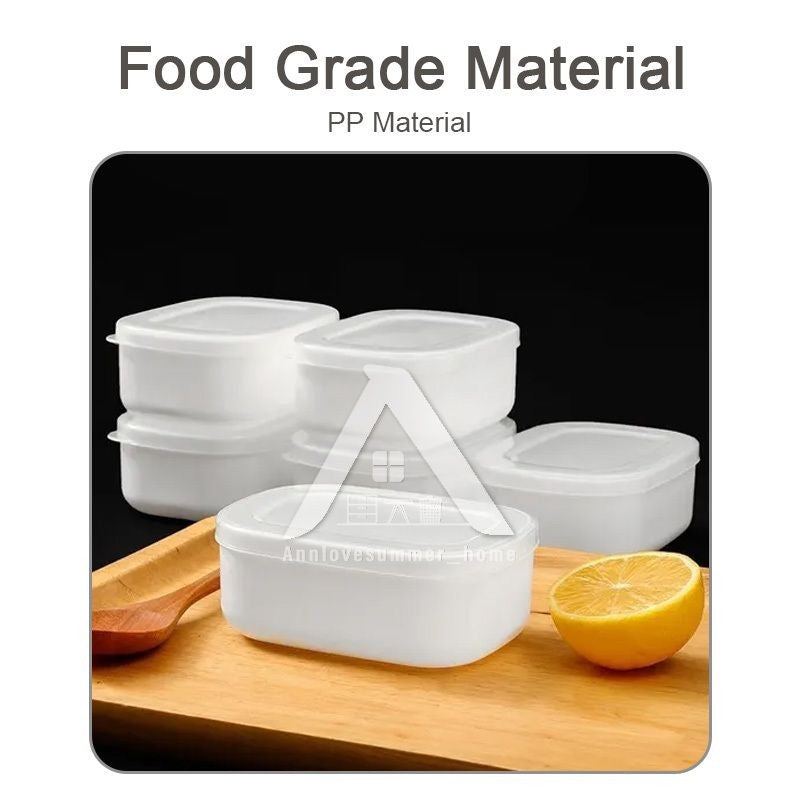 【𝗔𝗦𝗛】Mini Container Set Fresh Seal Refrigerator Freezer Organizer Containers Stackable food container with lid 小型分类食物收纳盒