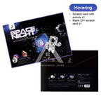 【𝗔𝗦𝗛】【BUY 2 FREE PEN】A3 Art Scratch Card (Astronaut Series)