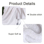 【𝗔𝗦𝗛】 Hotel Towel 100% Cotton 75CM X 145CM (Bath Towel White) Grade tuala mandi hotel 纯棉全白浴巾毛巾 (400g)
