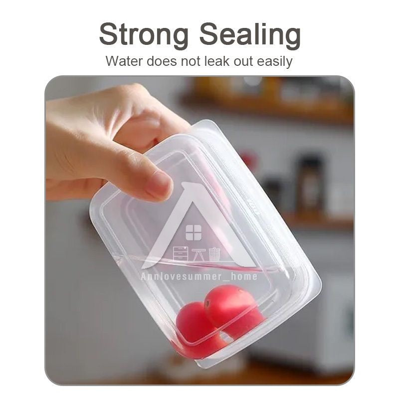 【𝗔𝗦𝗛】Mini Container Set Fresh Seal Refrigerator Freezer Organizer Containers Stackable food container with lid 小型分类食物收纳盒