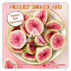 【𝗔𝗦𝗛】New🔥50g【Freeze Sakura Pink Dried Fig】冻干无花果脆干 Baking Decorating Healthy Snack Buah Rajah Beku Kering