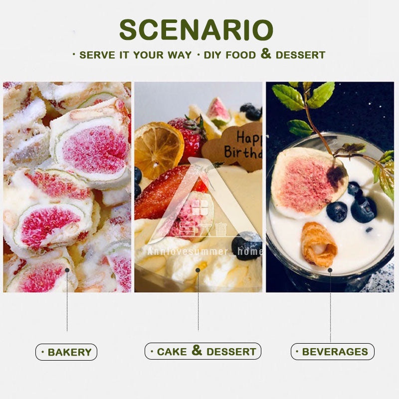 【𝗔𝗦𝗛】New🔥50g【Freeze Sakura Pink Dried Fig】冻干无花果脆干 Baking Decorating Healthy Snack Buah Rajah Beku Kering