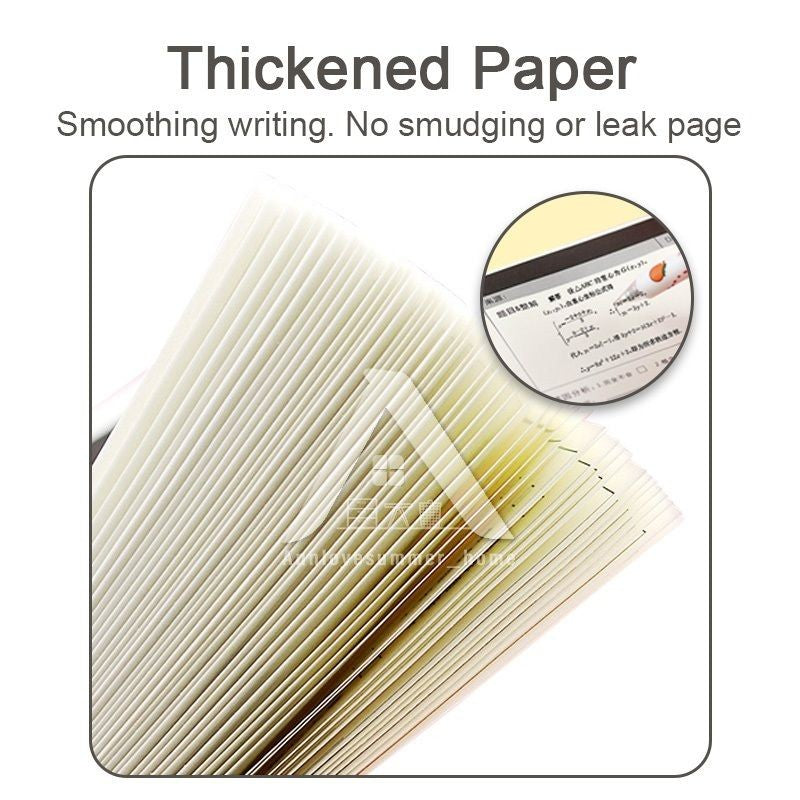 【𝗔𝗦𝗛】50 Sheets Minimalist Sticky Notepad To-do-list Wrong Question Line Text Grid Text错题修改日程便利贴