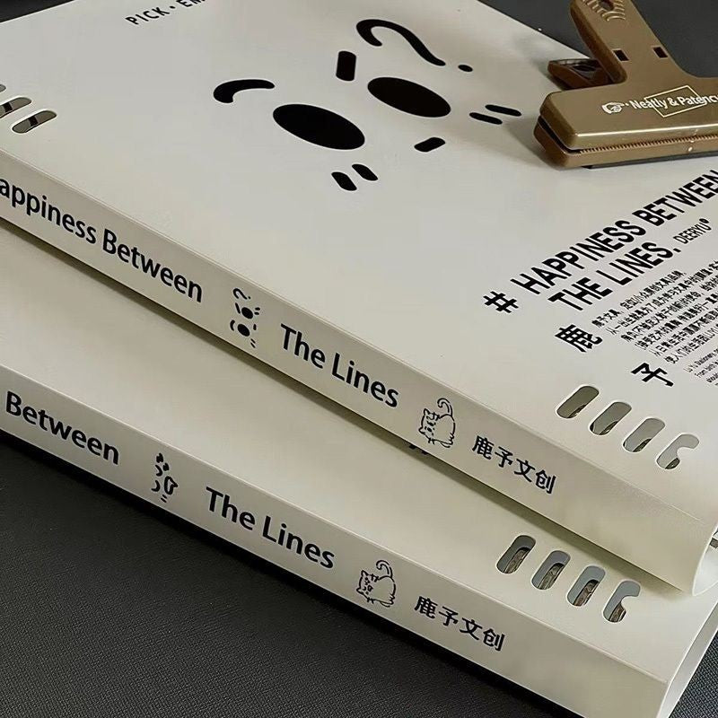 【𝗔𝗦𝗛】B5 60 Pages  Notebook Loose-leaf Divider Page Student Notebook Bullet Journal Notebook Planner Refillable活页笔记本
