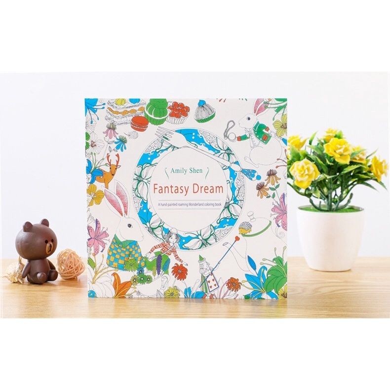 【𝗔𝗦𝗛】【Buy 10 Free 1】Colouring Book Secret Garden