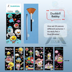 【𝗔𝗦𝗛】(20pcs 1 set)  Bookmark Scratch Card🔖 ✒️Adult Fun Art Gift Kid Game Stress Relieve Kad Gorek 书签刮画