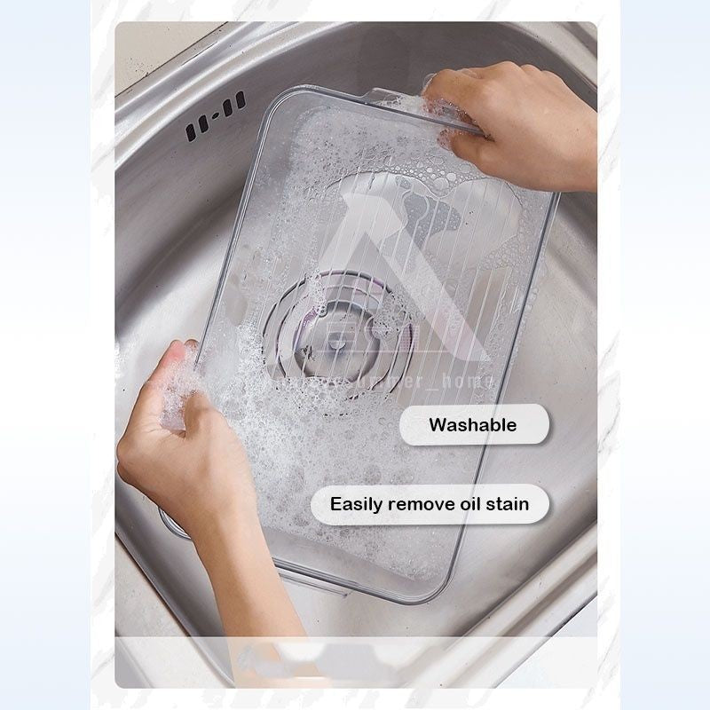 【𝗔𝗦𝗛】Acrylic PET Freezer🧊Fridge Storage Organizer Refrigerator Container Storage Box Container Bekas Peti Sejuk冰箱收纳盒