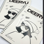 【𝗔𝗦𝗛】B5 80 Pages Notebook Spiral Book Journal Diary Student Buku Nota 笔记本