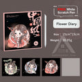 【𝗔𝗦𝗛】【3 in 1】 15x 15cm Art Scratch Card (Chinese Girl)
