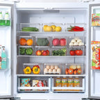 【𝗔𝗦𝗛】Acrylic PET Freezer🧊Fridge Storage Organizer Refrigerator Container Storage Box Container Bekas Peti Sejuk冰箱收纳盒