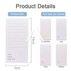【𝗔𝗦𝗛】Pocket Notebook Memo To Do List Memo Pad Portable Small Notepad Buku Nota Kecil便签本 笔记本