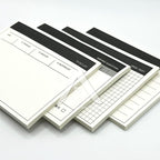 【𝗔𝗦𝗛】50 Sheets Minimalist Sticky Notepad To-do-list Wrong Question Line Text Grid Text错题修改日程便利贴