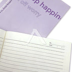 【𝗔𝗦𝗛】B5 80 Pages Notepad Glue-bound Horizontal Line Pastel Color Student Planner Exercise Notebook 奶盐简约笔记本B5