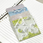 【𝗔𝗦𝗛】Landscape Oil Painting Sticky Note INS Scenery Sticky Note Memo Pad 风景油画便利贴