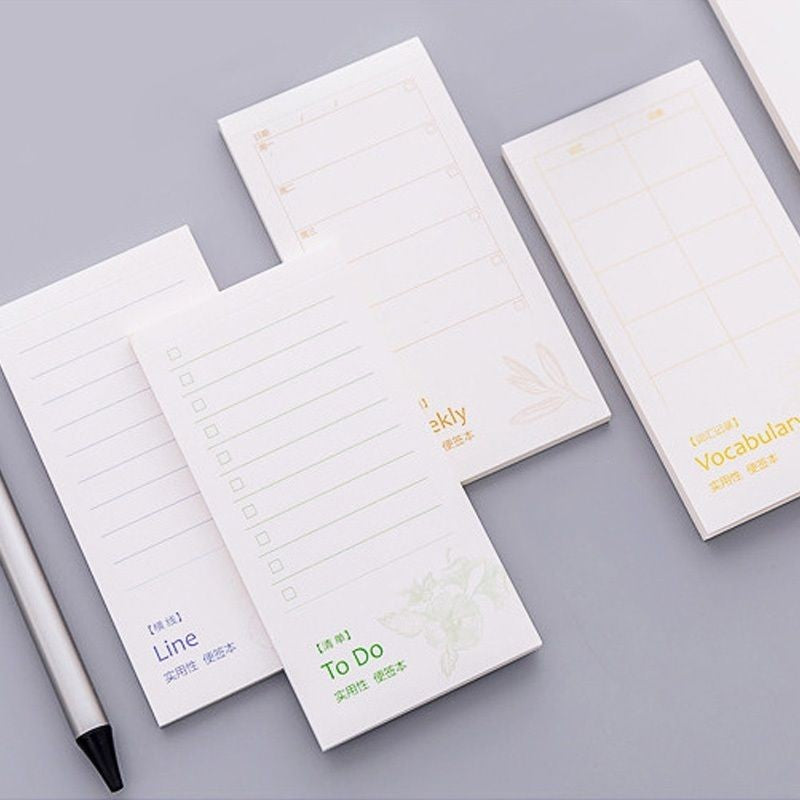 【𝗔𝗦𝗛】Pocket Notebook Memo To Do List Memo Pad Portable Small Notepad Buku Nota Kecil便签本 笔记本