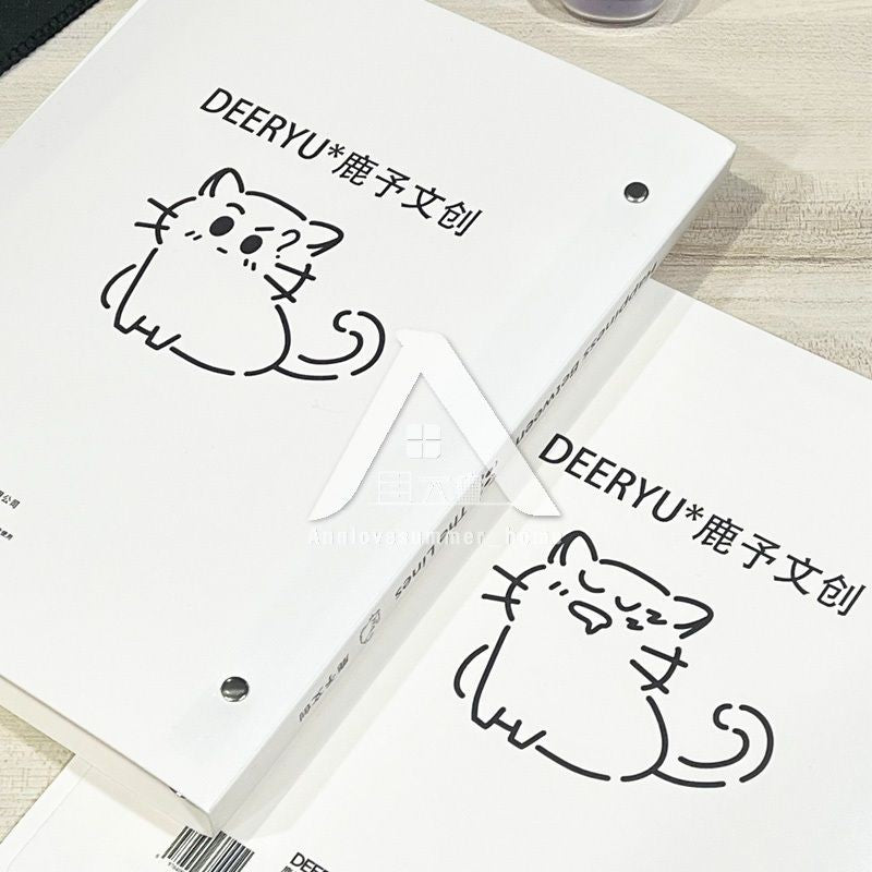 【𝗔𝗦𝗛】B5 60 Pages  Notebook Loose-leaf Divider Page Student Notebook Bullet Journal Notebook Planner Refillable活页笔记本