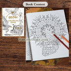 【𝗔𝗦𝗛】Harry Potter Colouring Book 96 pgs Adult Pressure relief Relax Kids Buku Warna Dewasa