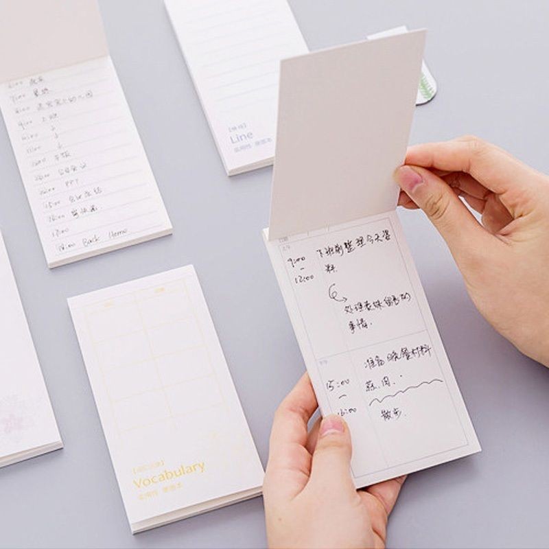 【𝗔𝗦𝗛】Pocket Notebook Memo To Do List Memo Pad Portable Small Notepad Buku Nota Kecil便签本 笔记本