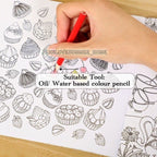 【𝗔𝗦𝗛】Only RM9.9❗️96 pages Secret Garden Series Coloring Book Thick Colouring Book Stress Relieve BookBukuWarna秘密花园填色本