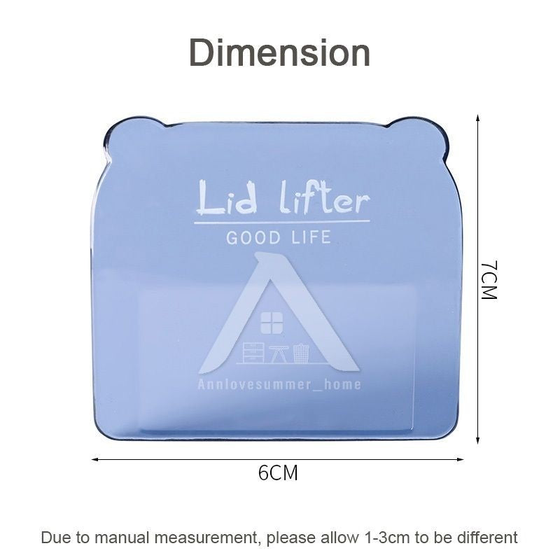 【𝗔𝗦𝗛】Toilet Lid Lifter Portable Flip Cover Sanitary Handle Toilet Lift Cover Handle Sticker马桶贴提盖器