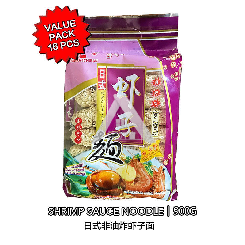 【𝗔𝗦𝗛】HALAL 日式手拍面TENKA ICHIBAN JAPANESE STYLE 海鲜面 虾子面 全蛋面 HEALTHY INSTANT NOODLE