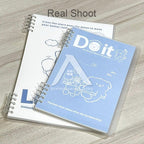 【𝗔𝗦𝗛】A5/B5 Puppy Loose-leaf Notebook, Coil Notebook, Multi-functional Diary Minimalist Notebook 线条小狗活页本