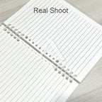 【𝗔𝗦𝗛】A5/B5 Puppy Loose-leaf Notebook, Coil Notebook, Multi-functional Diary Minimalist Notebook 线条小狗活页本