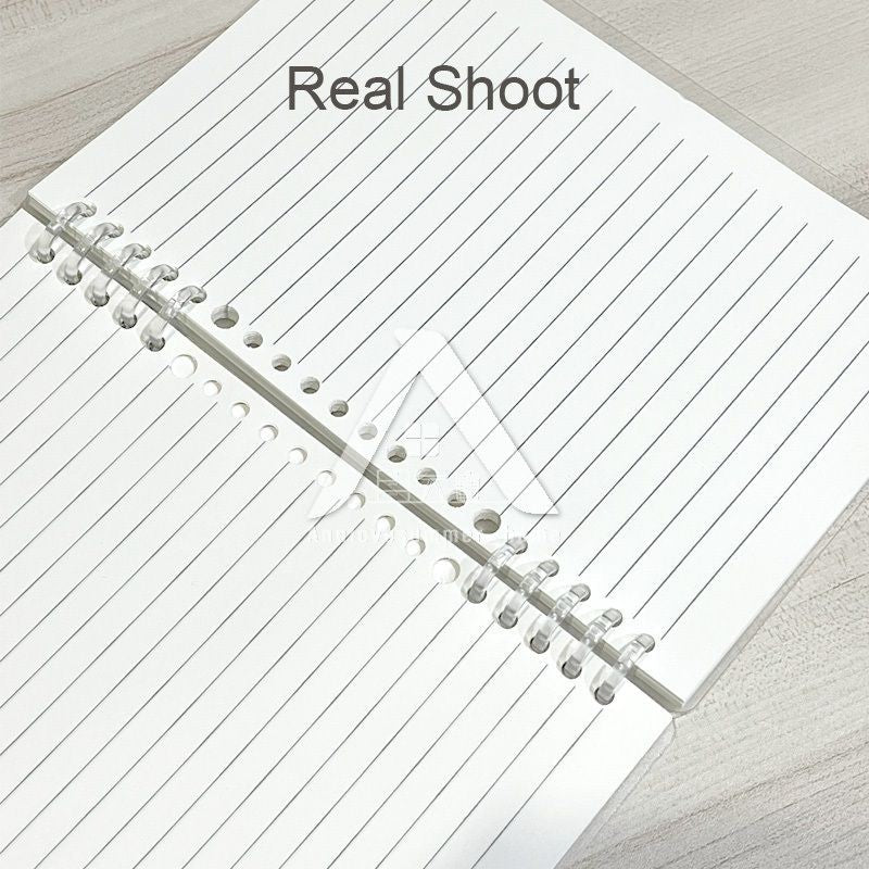 【𝗔𝗦𝗛】A5/B5 Puppy Loose-leaf Notebook, Coil Notebook, Multi-functional Diary Minimalist Notebook 线条小狗活页本