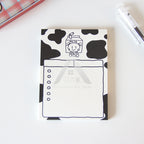 【𝗔𝗦𝗛】50 Sheets Memo Pad📔Mini Notepad Bookmark Stationery Portable Journal Diary Buku Nota Comel迷你笔记本