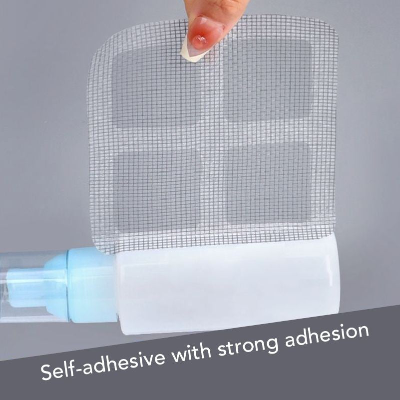 【𝗔𝗦𝗛】（10pcs 1 pack）Disposable Floor Drain Covers Bathroom Hair Filter Mesh with Grid Pattern - Insect and Clog Preventio