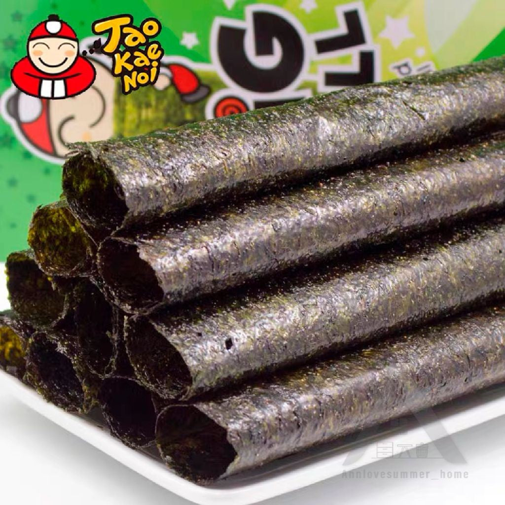 【𝗔𝗦𝗛】 [CRISPY❗❗Savory Seaweed] TAO KAE NOI Grilled Seaweed Roll Big Roll Seaweed Rumput Laut Ranggup 小老板脆紫菜脆海苔卷 Snacks