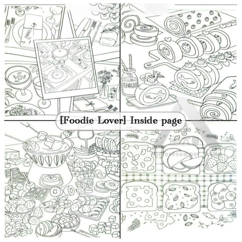 【𝗔𝗦𝗛】【Buy 10 Free 1】Colouring Book Secret Garden